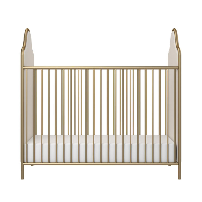 Little Seeds Piper 2in1 Convertible Upholstered Crib & Reviews Wayfair